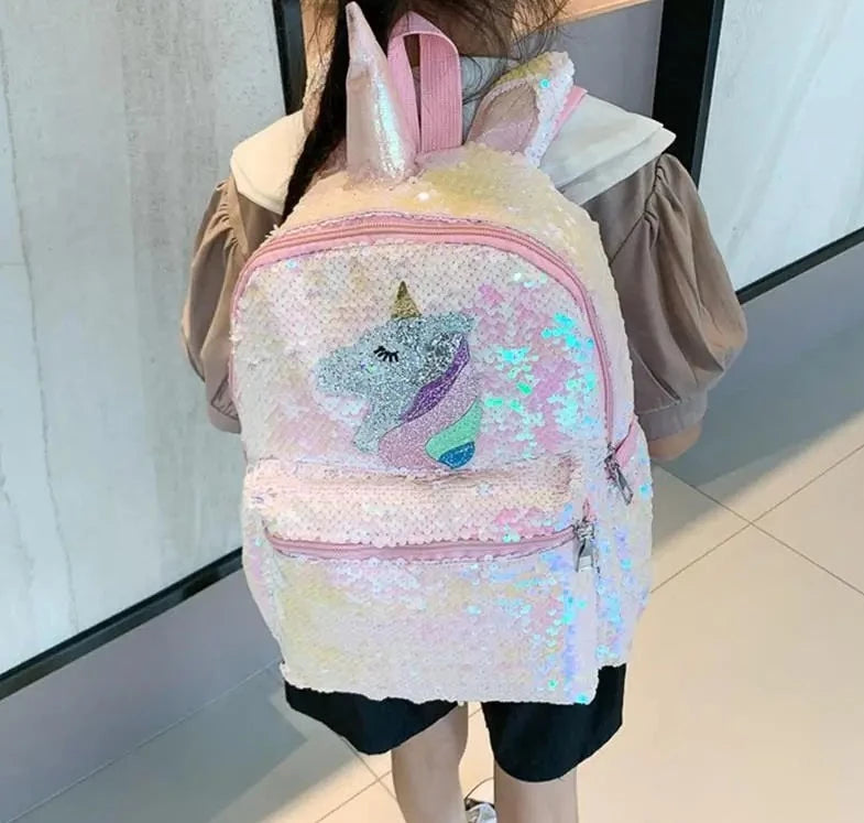 Unicorn Sequin Backpack