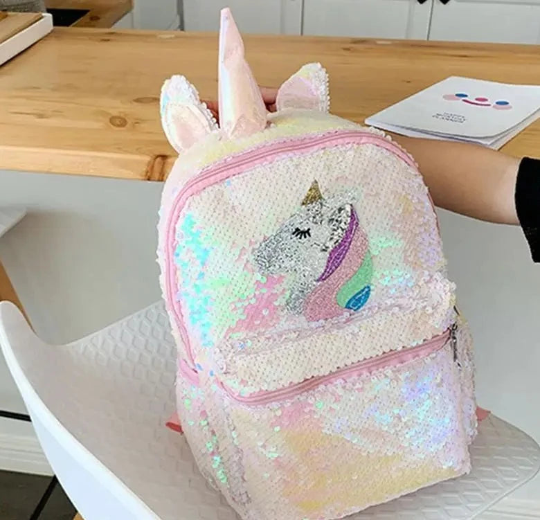 Unicorn Sequin Backpack