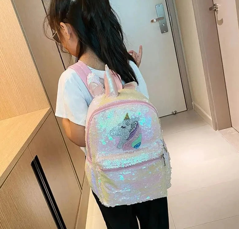 Unicorn Sequin Backpack