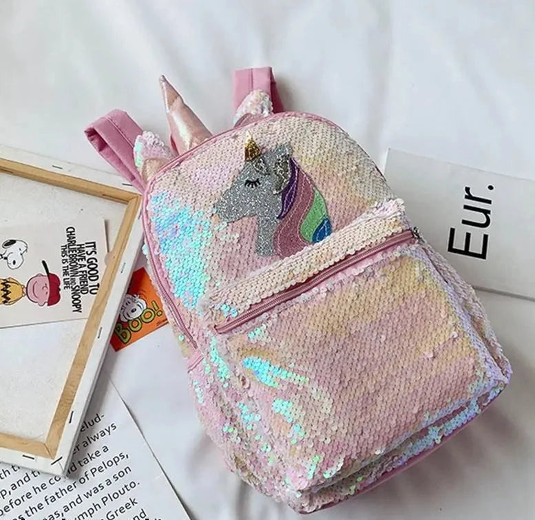 Unicorn Sequin Backpack